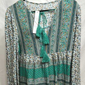 Cute Peasant Top, Great Golors, Women's Large...more like med.